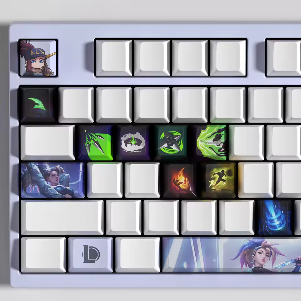 Akali 14 Custom OEM Keycaps