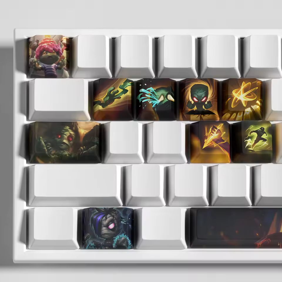 Amumu 12 Custom OEM Keycaps