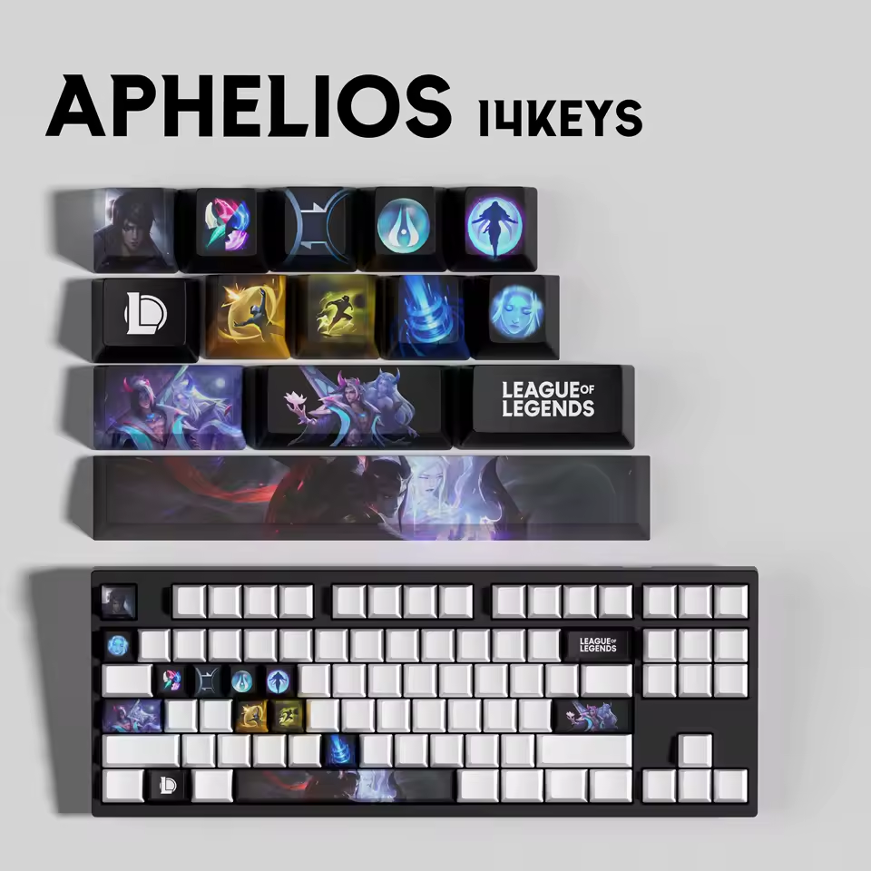 Aphelios 14 Custom OEM Keycaps