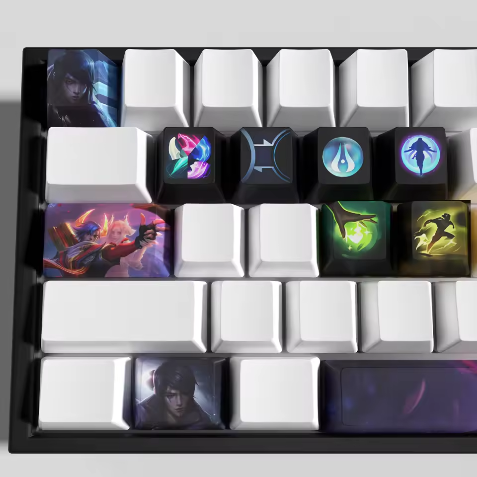 Aphelios 12 Custom OEM Keycaps