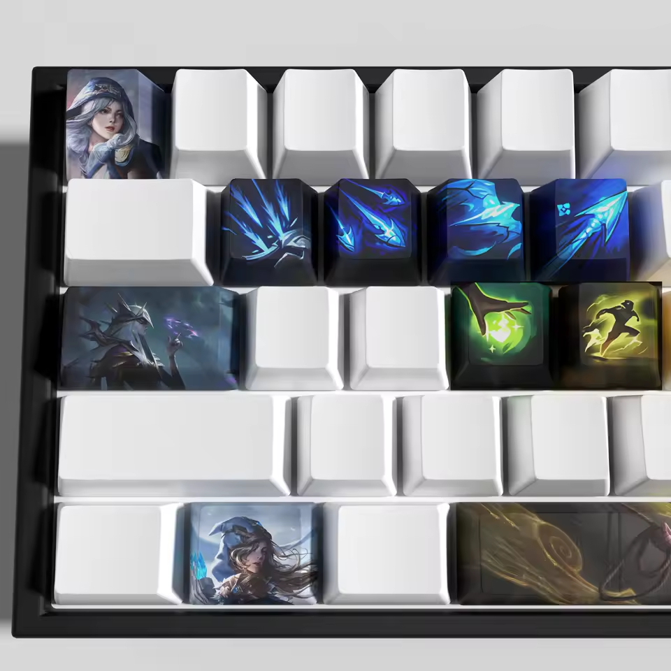 Ashe 12 Custom OEM Keycaps