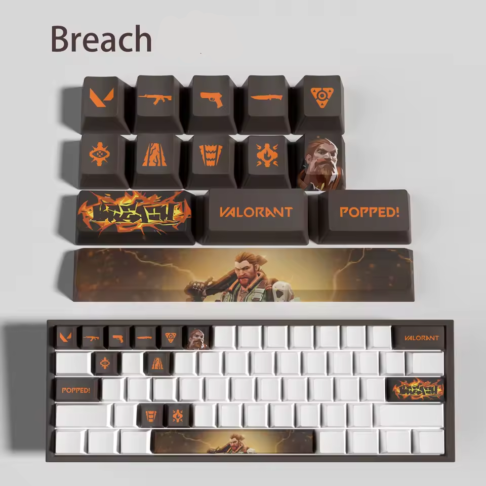 Breach 14 Custom OEM Keycaps