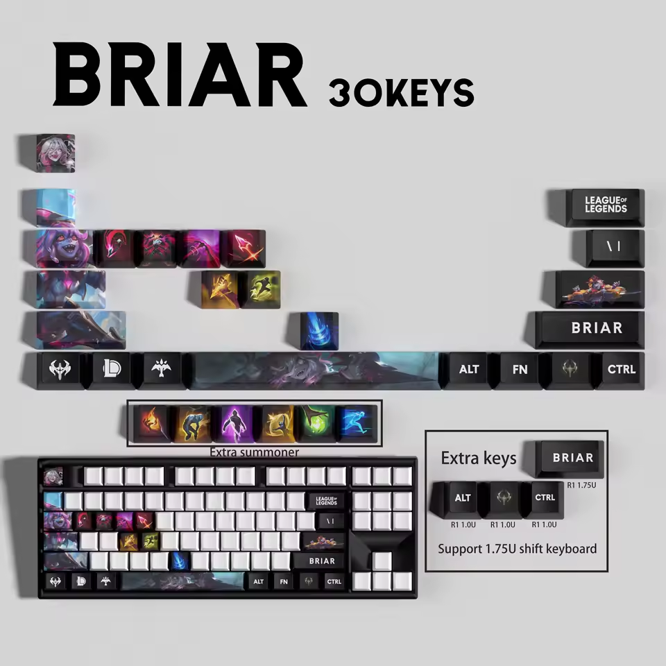 Briar 30 Custom OEM Keycaps