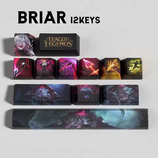Briar 12 Custom OEM Keycaps