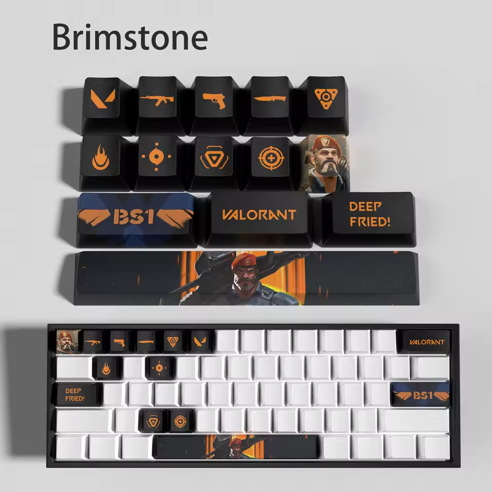 Brimstone 14 Custom OEM Keycaps