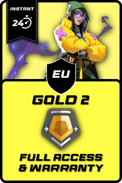 EU Gold 2 Ranked Account