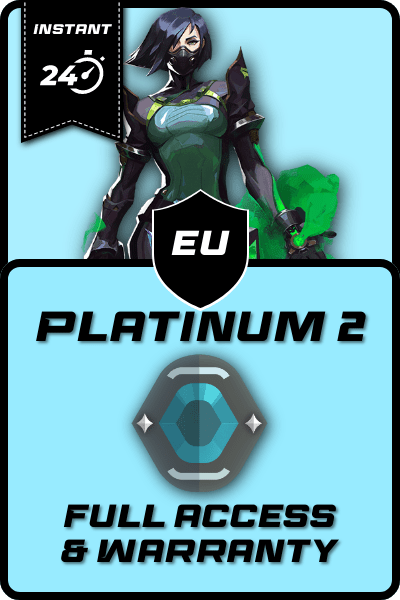 EU Platinum 2 Ranked Account
