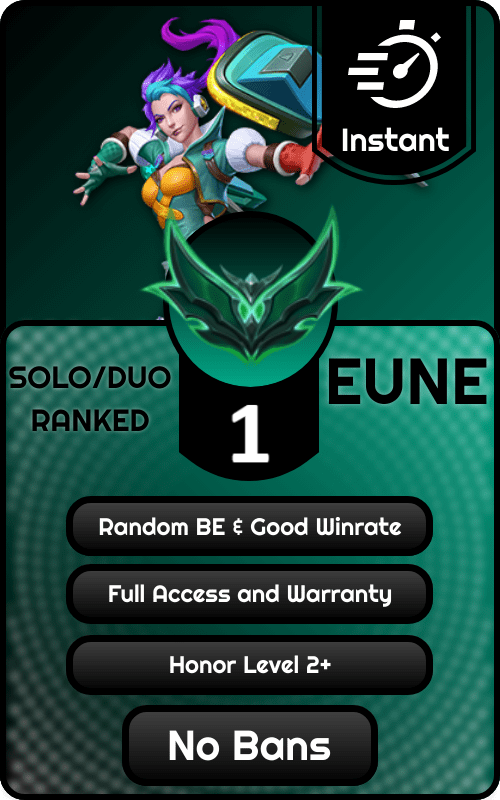 EUNE Emerald 1 Ranked Account