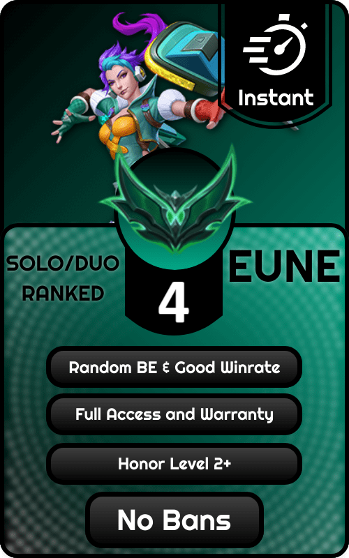 EUNE Emerald 4 Ranked Account