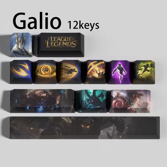 Galio 12 Custom OEM Keycaps