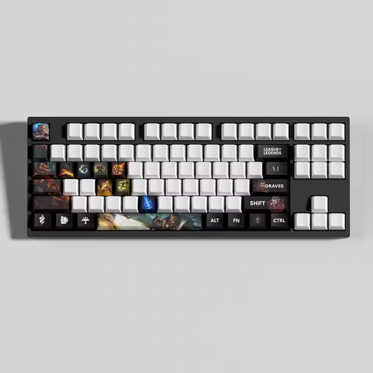Graves 30 Custom OEM Keycaps