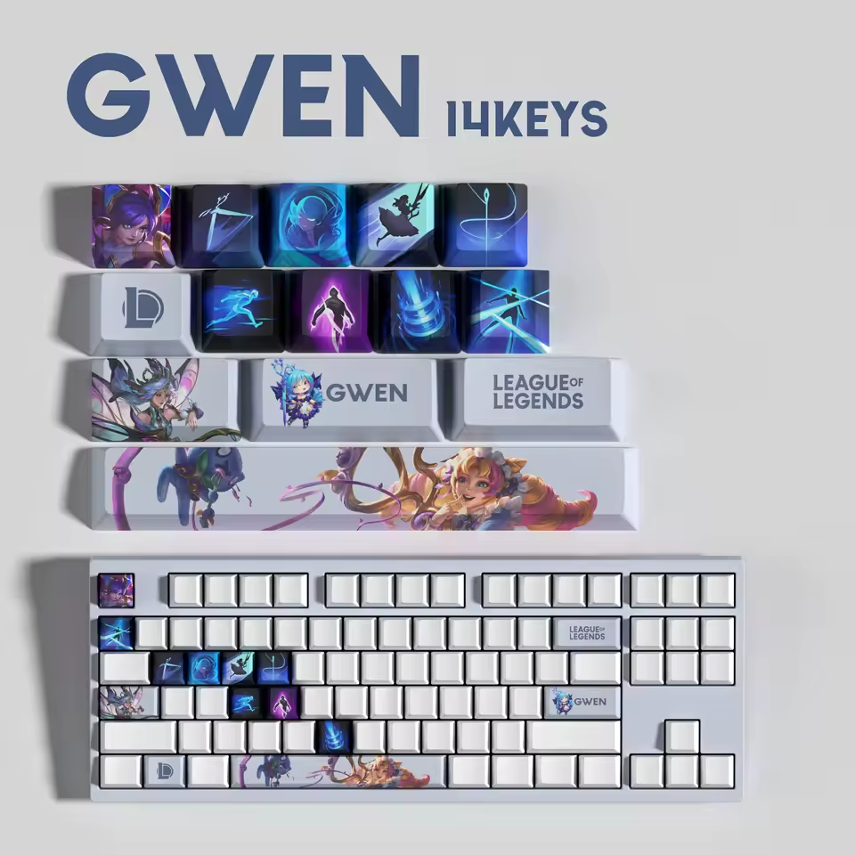 Gwen 14 Custom OEM Keycaps