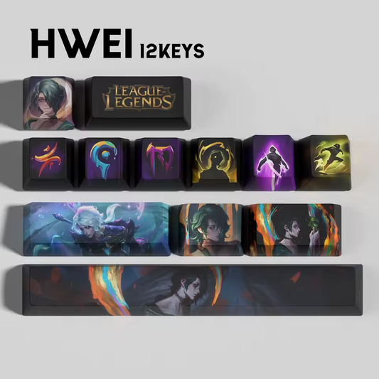 Hwei 12 Custom OEM Keycaps