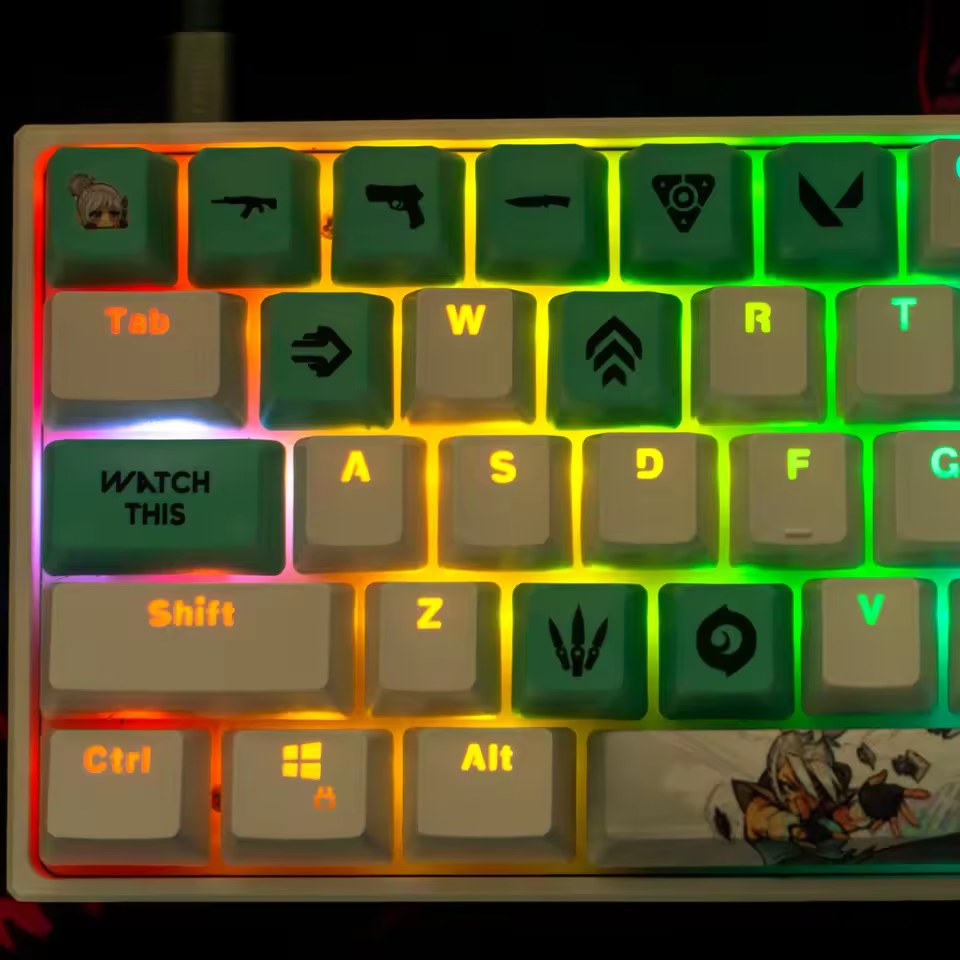 Jett 14 Custom OEM Keycaps