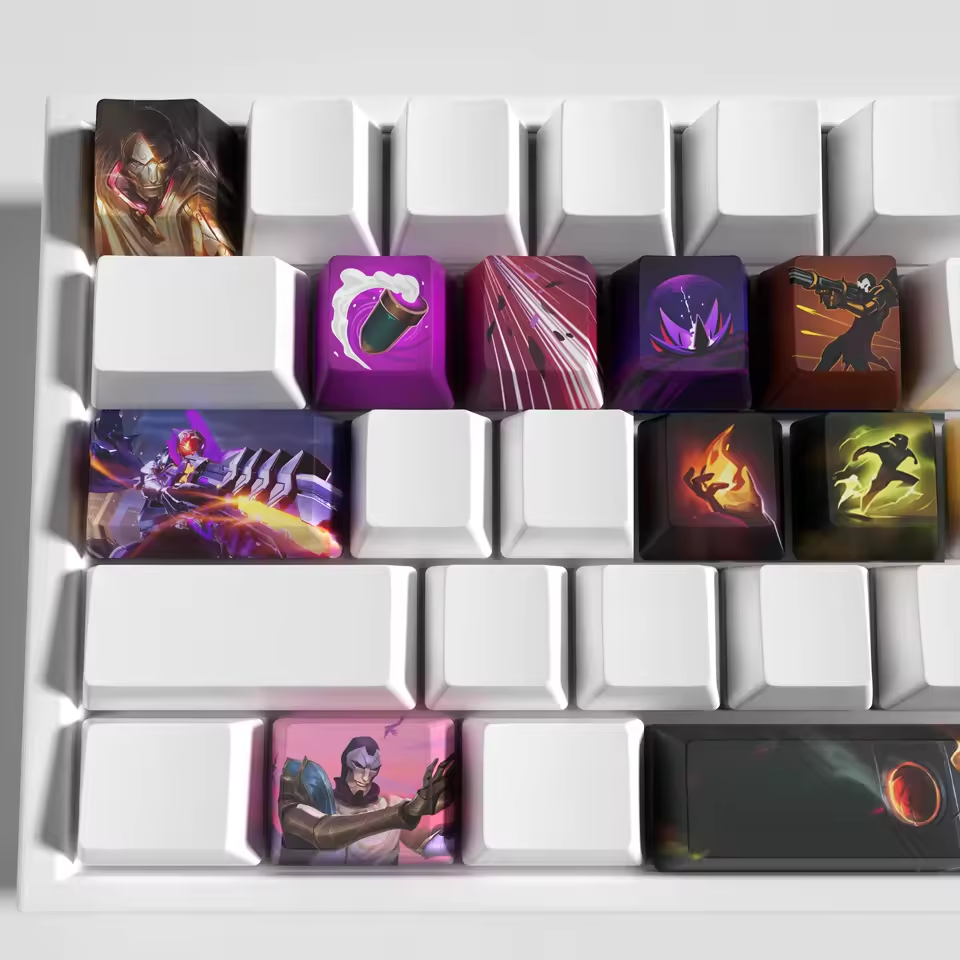 Jhin 12 Custom OEM Keycaps