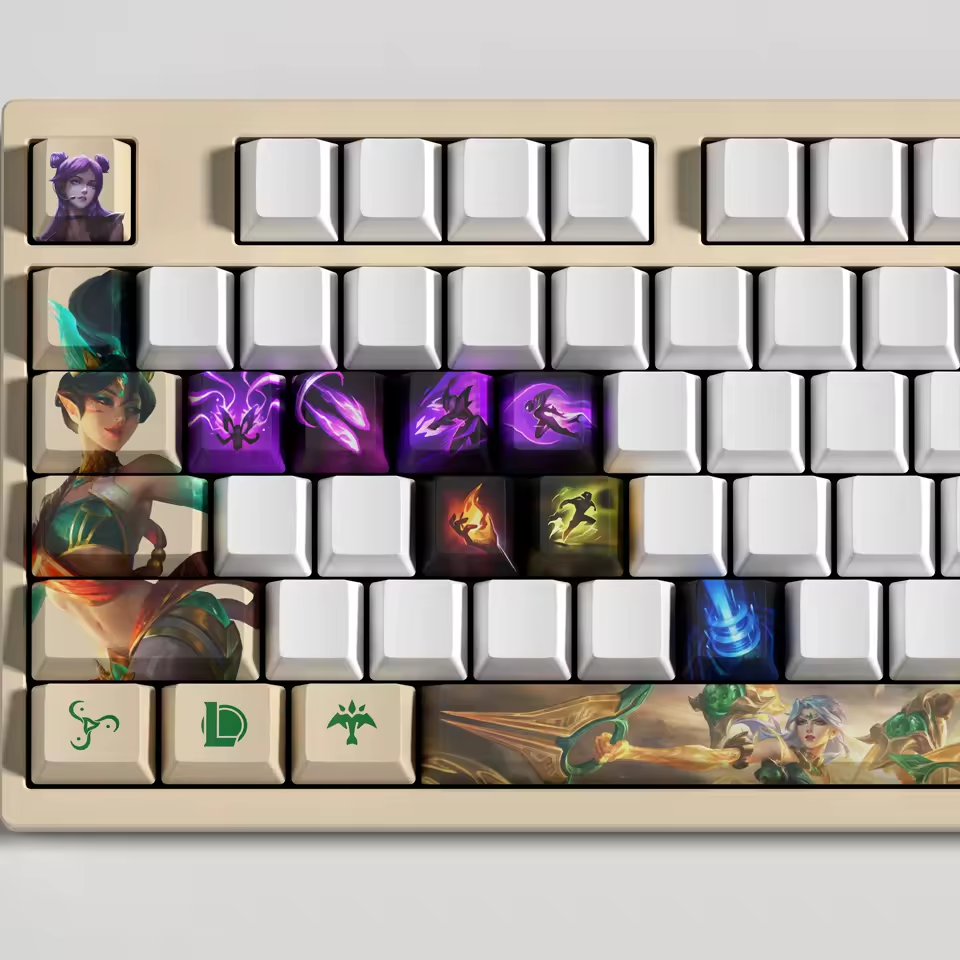 Kai'Sa 30 Custom OEM Keycaps
