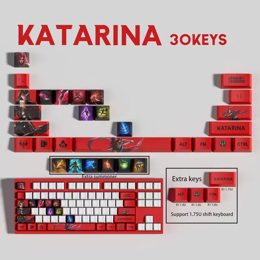 Katarina 30 Custom OEM Keycaps