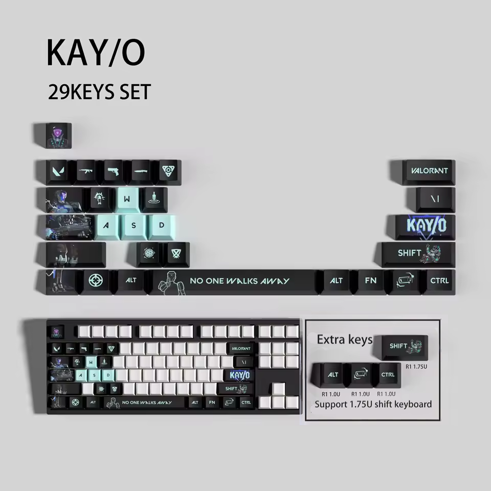 Kay-O 29 Custom OEM Keycaps