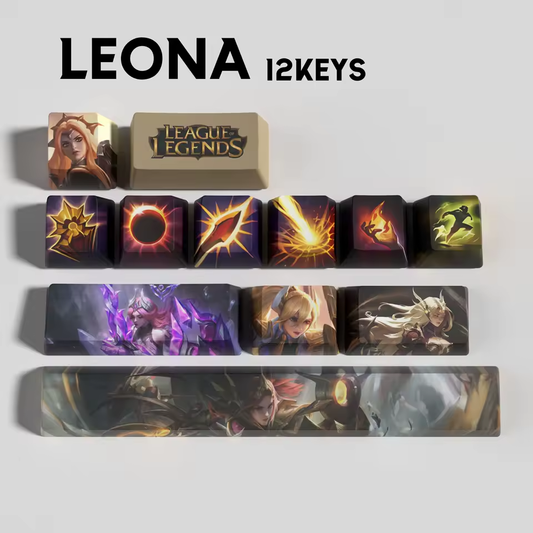 Leona 12 Custom OEM Keycaps