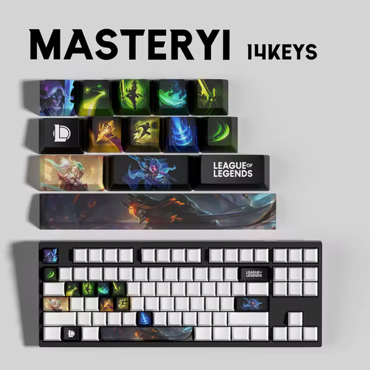 Master Yi 14 Custom OEM Keycaps