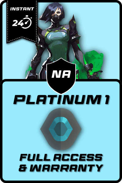 NA Platinum 1 Ranked Account