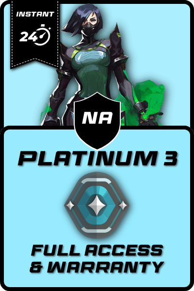 NA Platinum 3 Ranked Account