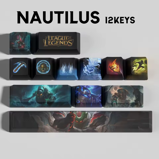 Nautilus 12 Custom OEM Keycaps
