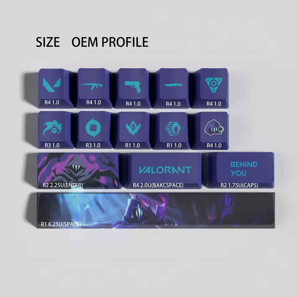Omen 14 Custom OEM Keycaps