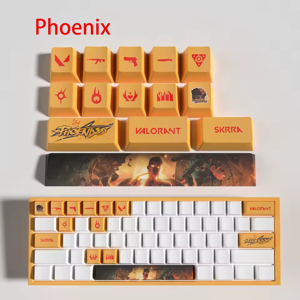 Phoenix 14 Custom OEM Keycaps