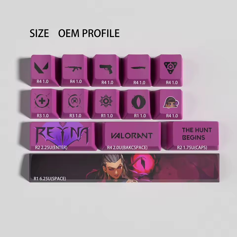 Reyna 14 Custom OEM Keycaps