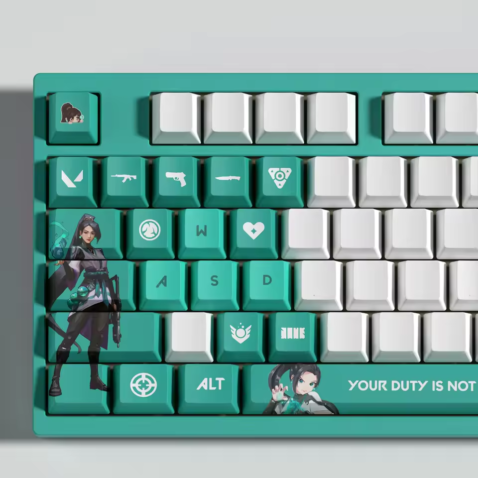 Sage 29 Custom OEM Keycaps