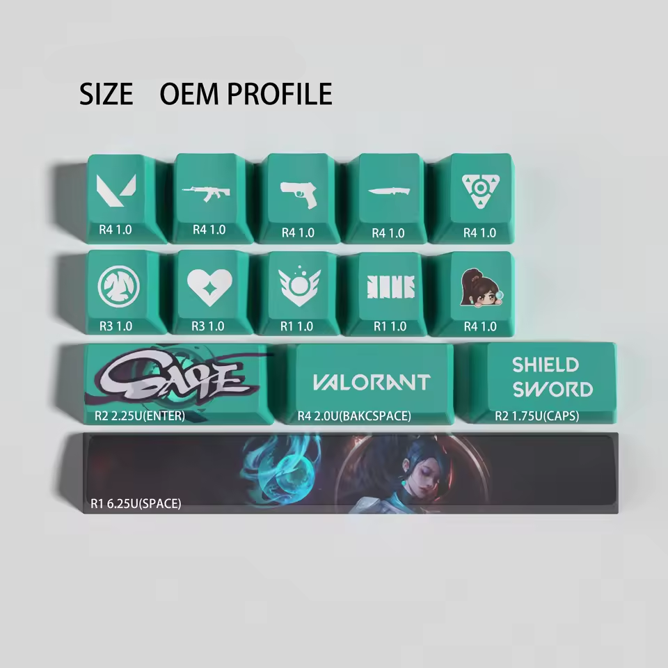 Sage 14 Custom OEM Keycaps