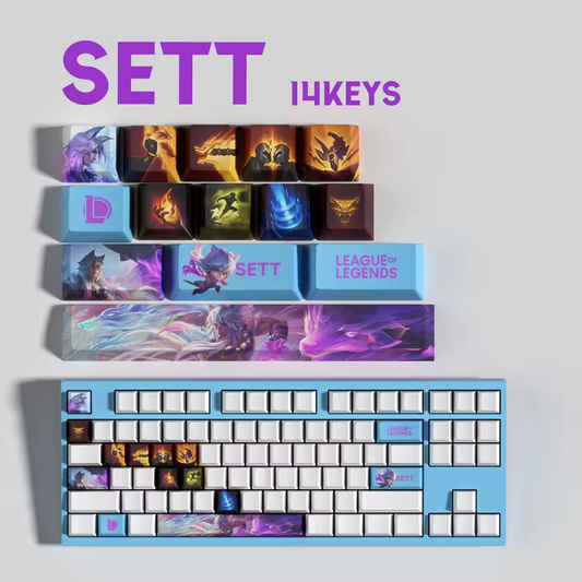 Sett 14 Custom OEM Keycaps