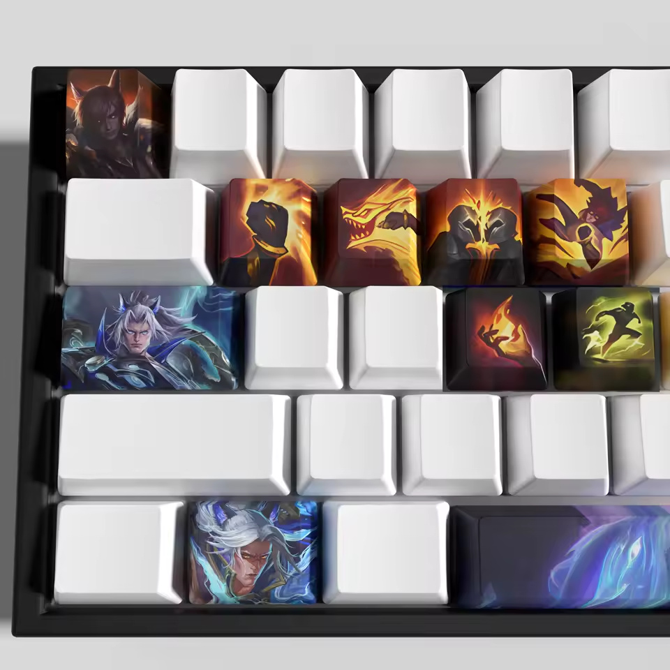 Sett 12 Custom OEM Keycaps
