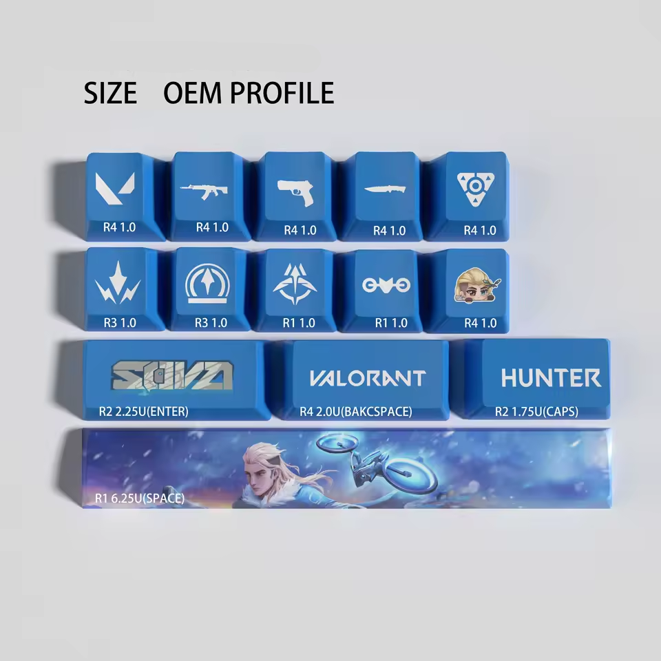 Sova 14 Custom OEM Keycaps