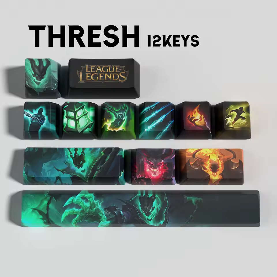 Thresh 12 Custom OEM Keycaps