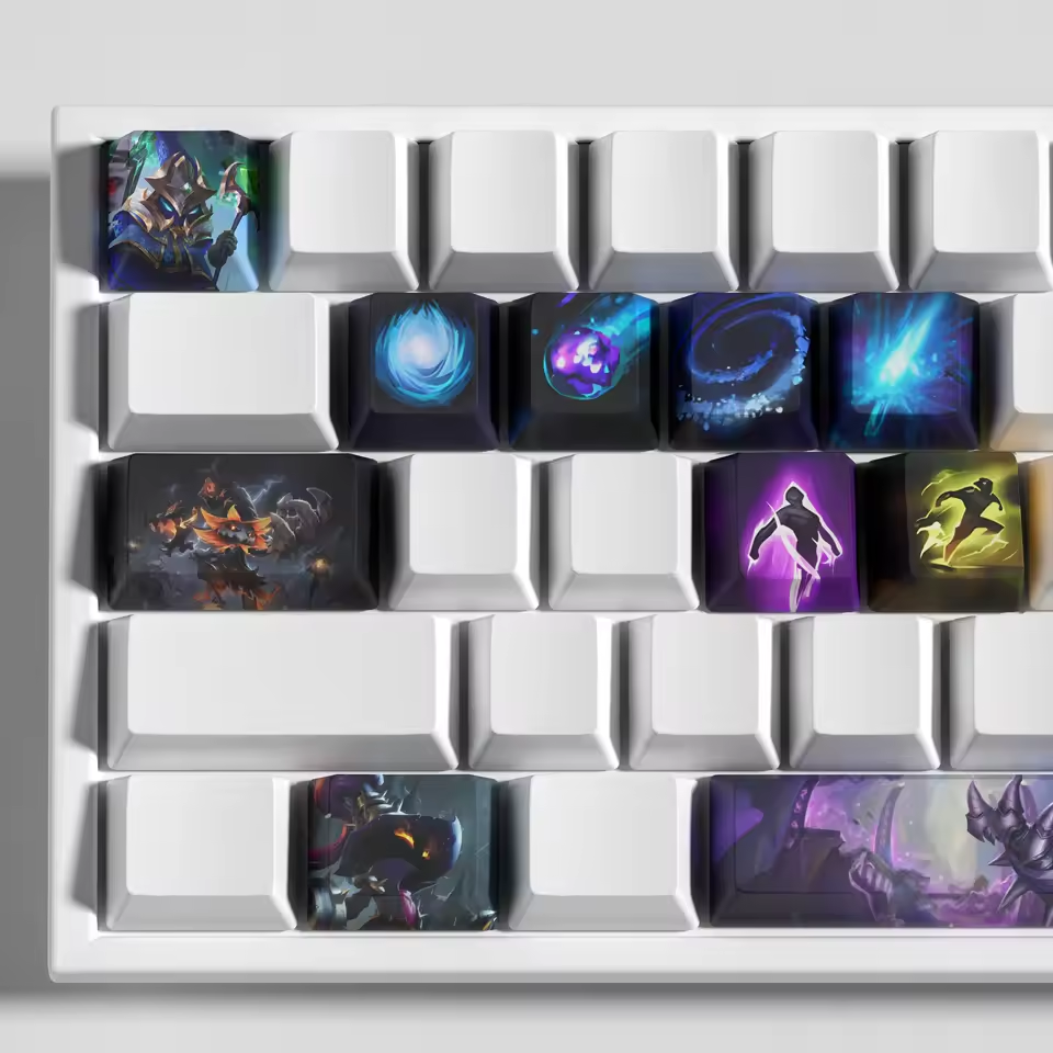 Veigar 12 Custom OEM Keycaps