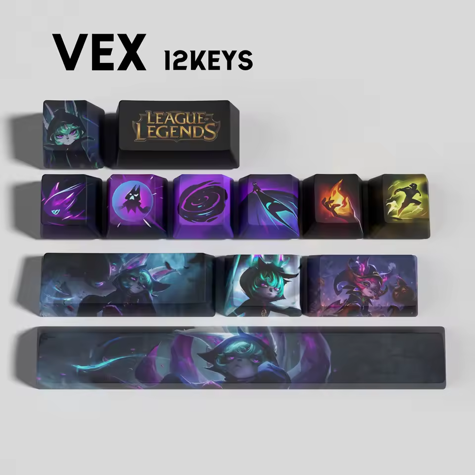 Vex 12 Custom OEM Keycaps