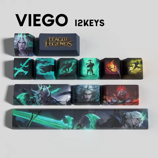 Viego 12 Custom OEM Keycaps