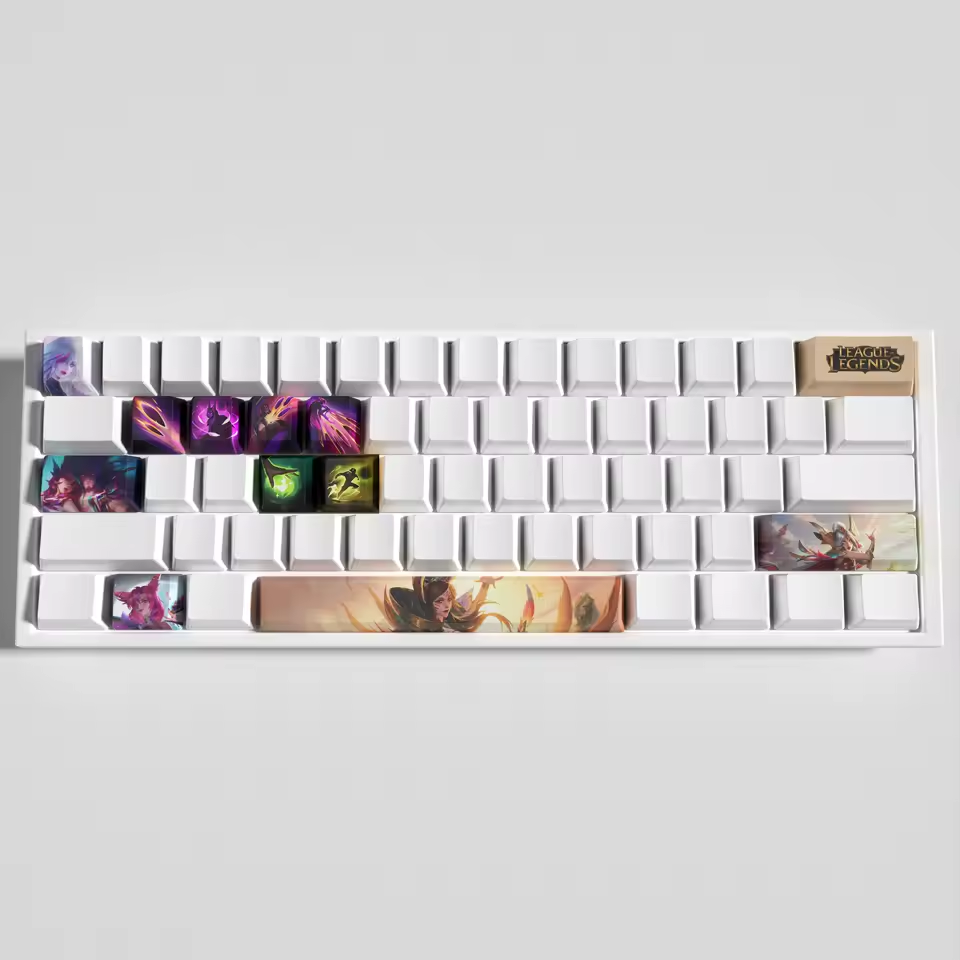 Xayah 12 Custom OEM Keycaps