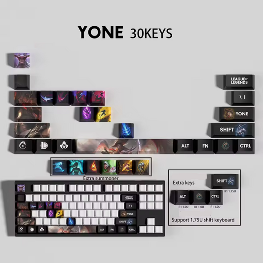 Yone 30 Custom OEM Keycaps