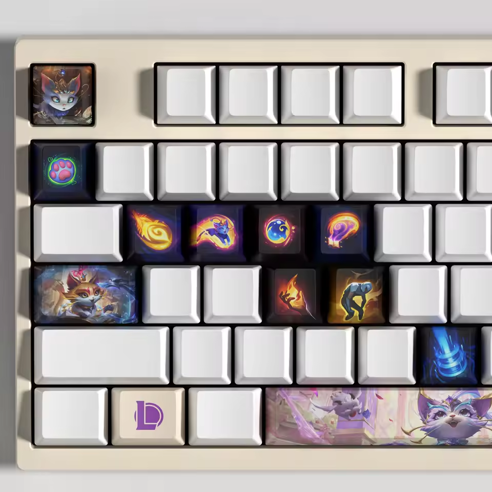 Yuumi 14 Custom OEM Keycaps
