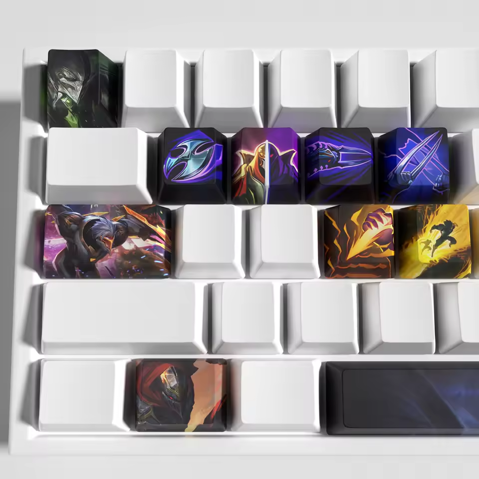 Zed Old 12 Custom OEM Keycaps