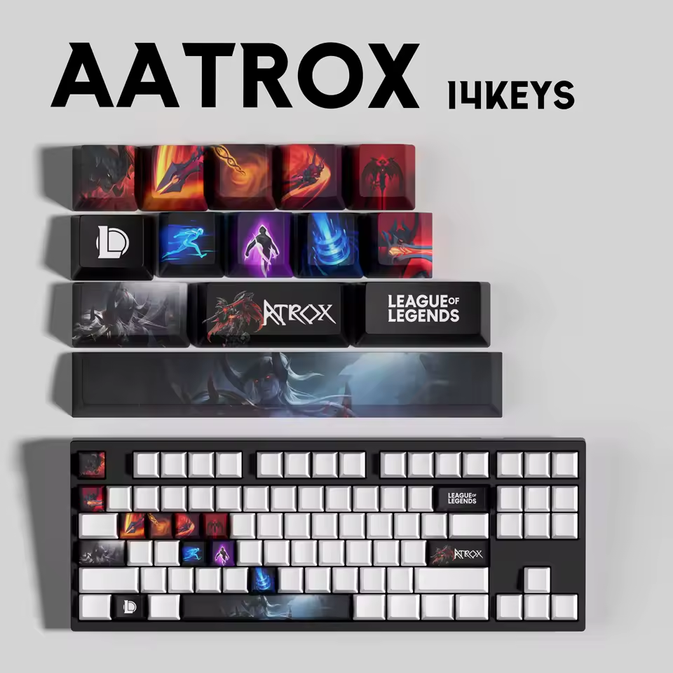 Aatrox 14 Custom OEM Keycaps