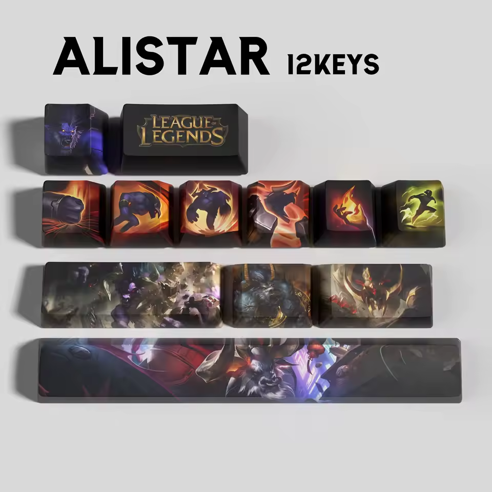Alistar 12 Custom OEM Keycaps