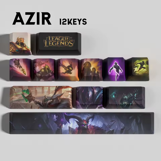 Azir 12 Custom OEM Keycaps