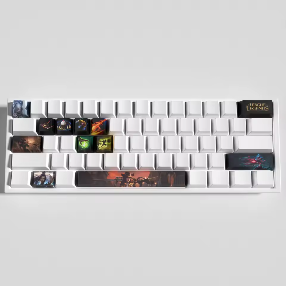 Caitlyn 12 Custom OEM Keycaps