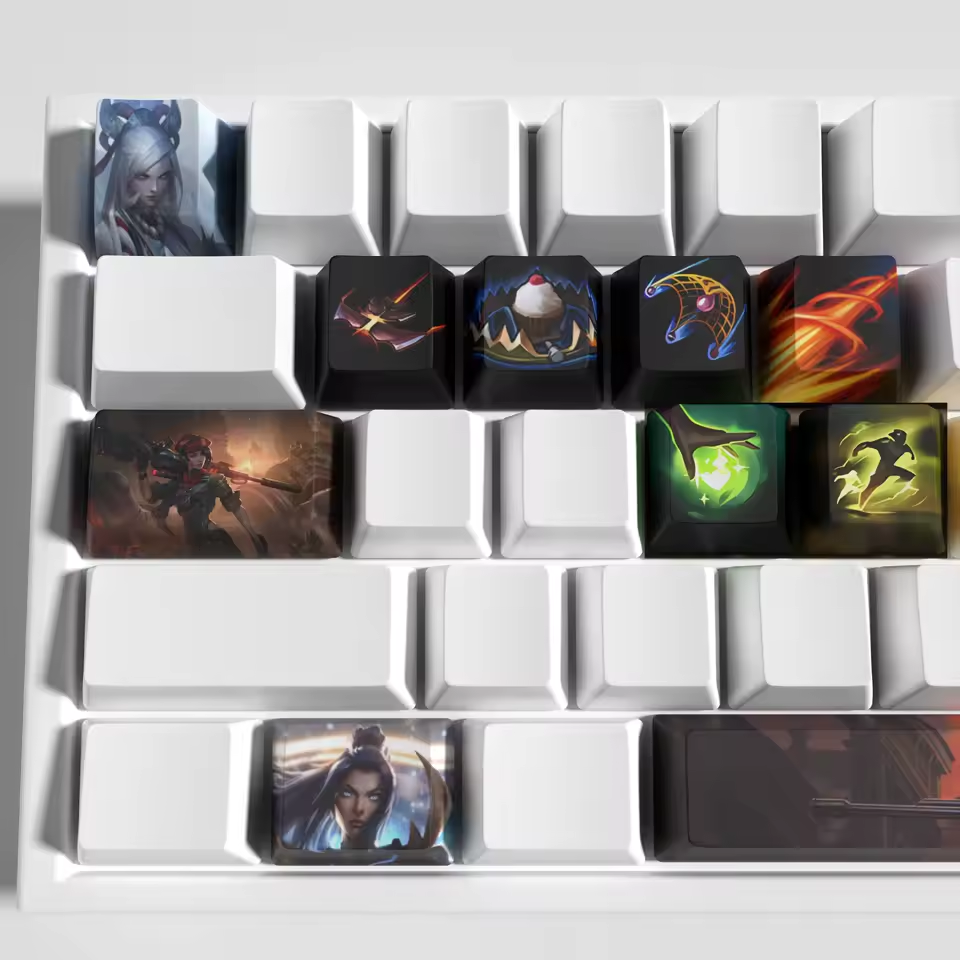 Caitlyn 12 Custom OEM Keycaps