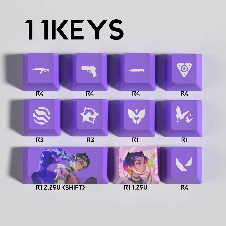 Clove 11 Custom OEM Keycaps