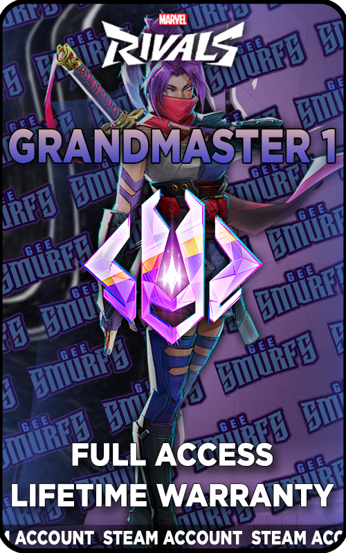 PC Grandmaster 1 Ranked Account